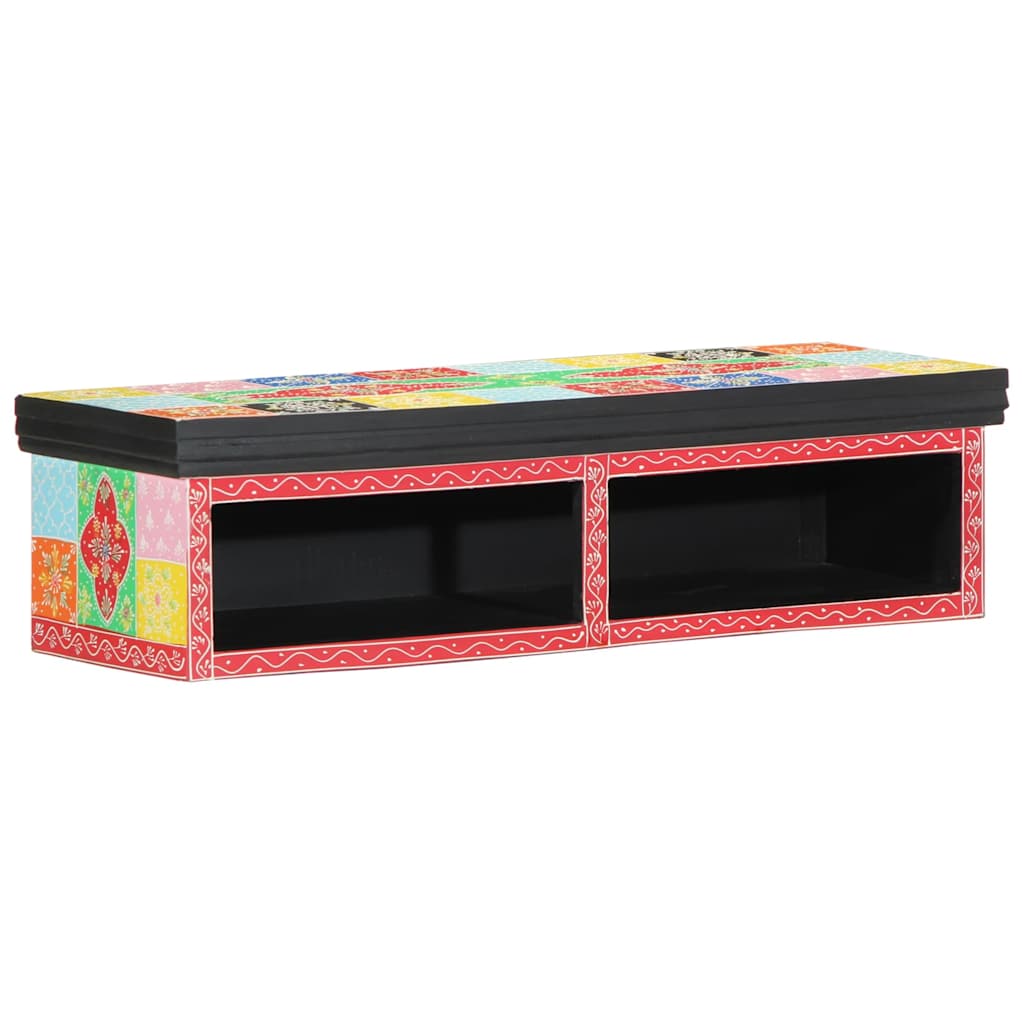 TV-kast met plank Multikleur 80 x 30 x 22 cm Bewerkt hout is nu te koop bij PeponiXL, paradijselijk wonen!