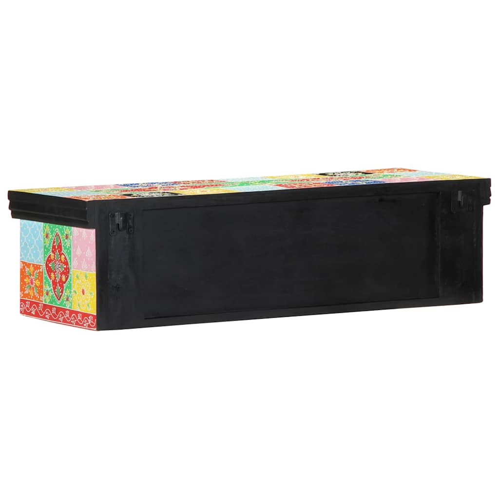 TV-kast met plank Multikleur 80 x 30 x 22 cm Bewerkt hout is nu te koop bij PeponiXL, paradijselijk wonen!