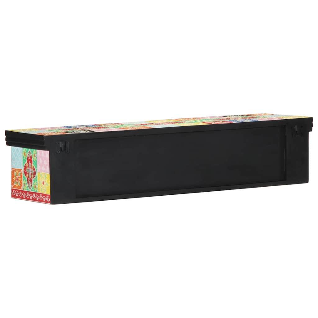 TV-kast met plank Multikleur 100 x 30 x 22 cm Bewerkt hout is nu te koop bij PeponiXL, paradijselijk wonen!