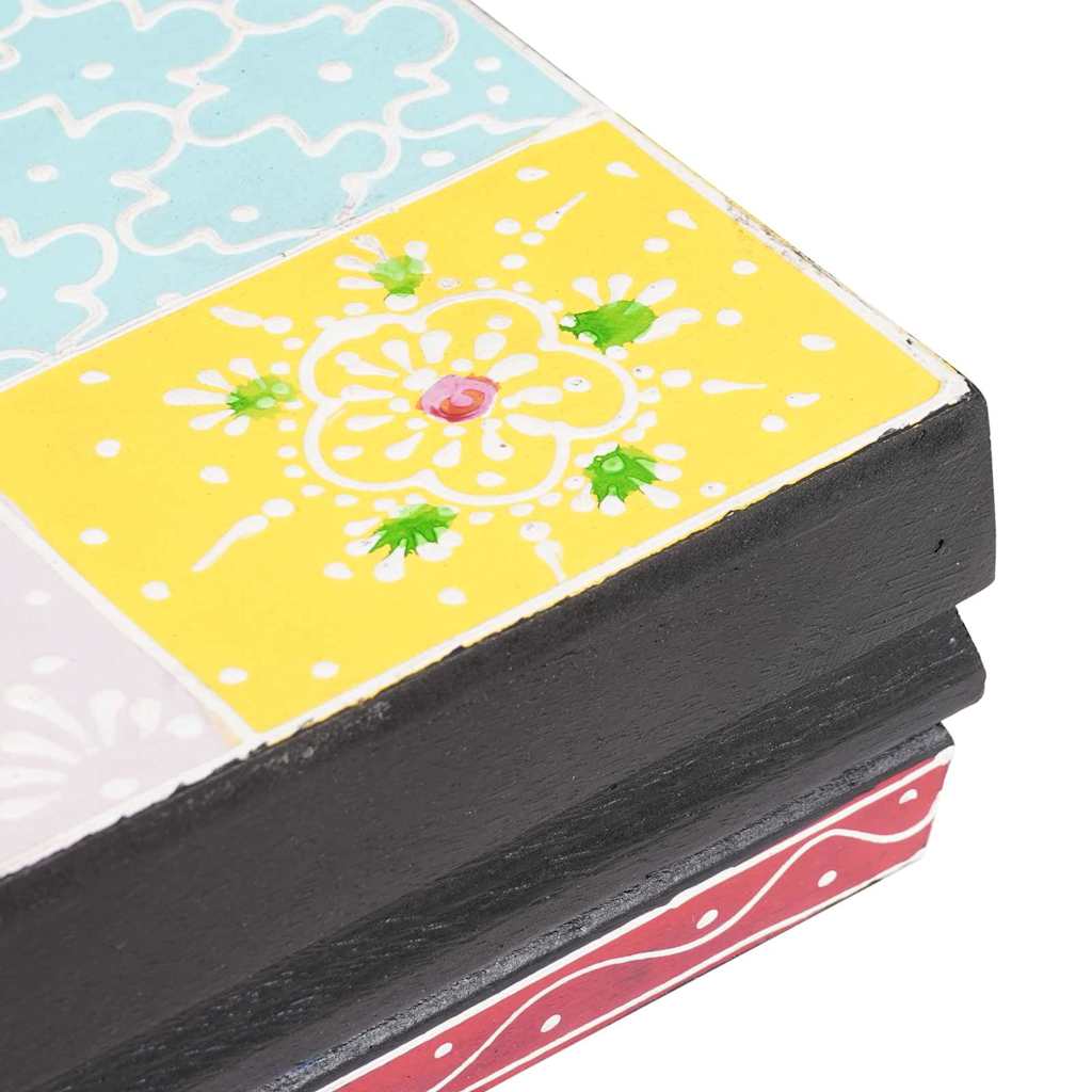 Wandschappen Multikleur 40 x 20 x 6 cm Massief Mango Hout is nu te koop bij PeponiXL, paradijselijk wonen!