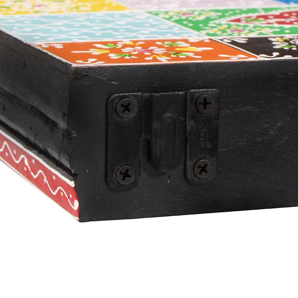 Wandschappen Multikleur 40 x 20 x 6 cm Massief Mango Hout is nu te koop bij PeponiXL, paradijselijk wonen!