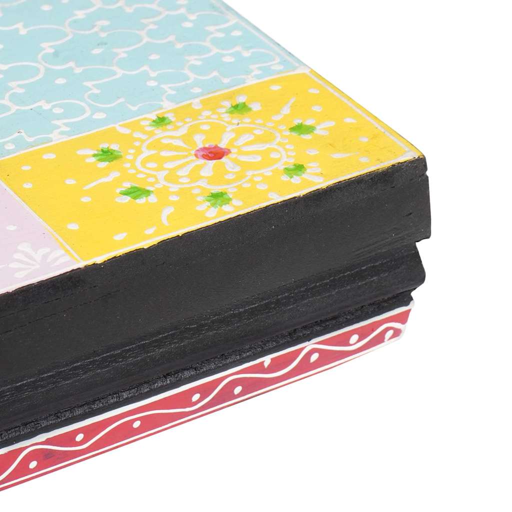 Wandschappen Multikleur 60 x 20 x 6 cm Massief Mango Hout is nu te koop bij PeponiXL, paradijselijk wonen!