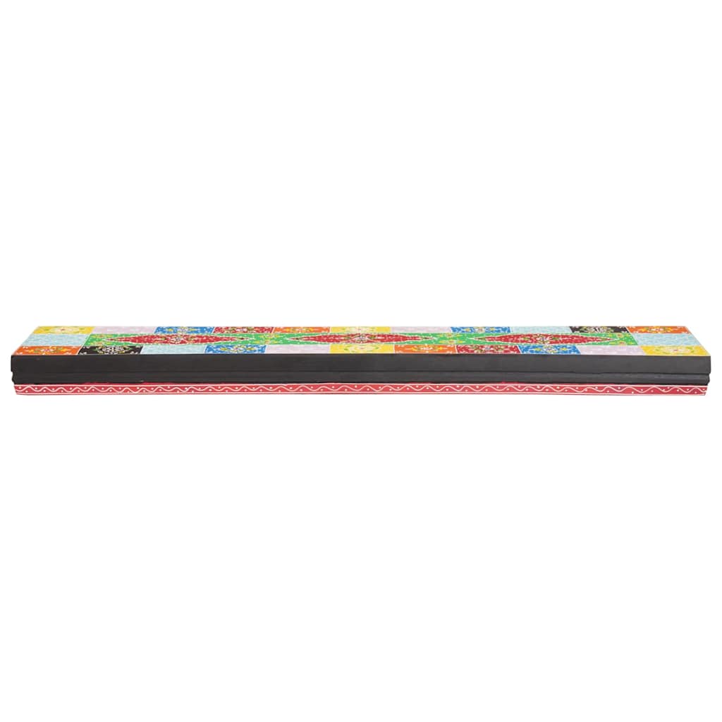 Wandschappen Multikleur 100 x 20 x 6 cm Massief Mango Hout is nu te koop bij PeponiXL, paradijselijk wonen!