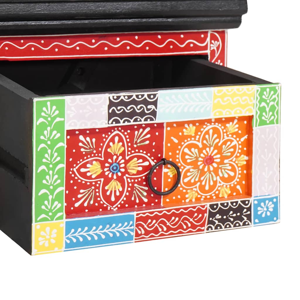 TV-kast met lade Multikleur 60 x 30 x 24 cm Massief mangohout is nu te koop bij PeponiXL, paradijselijk wonen!