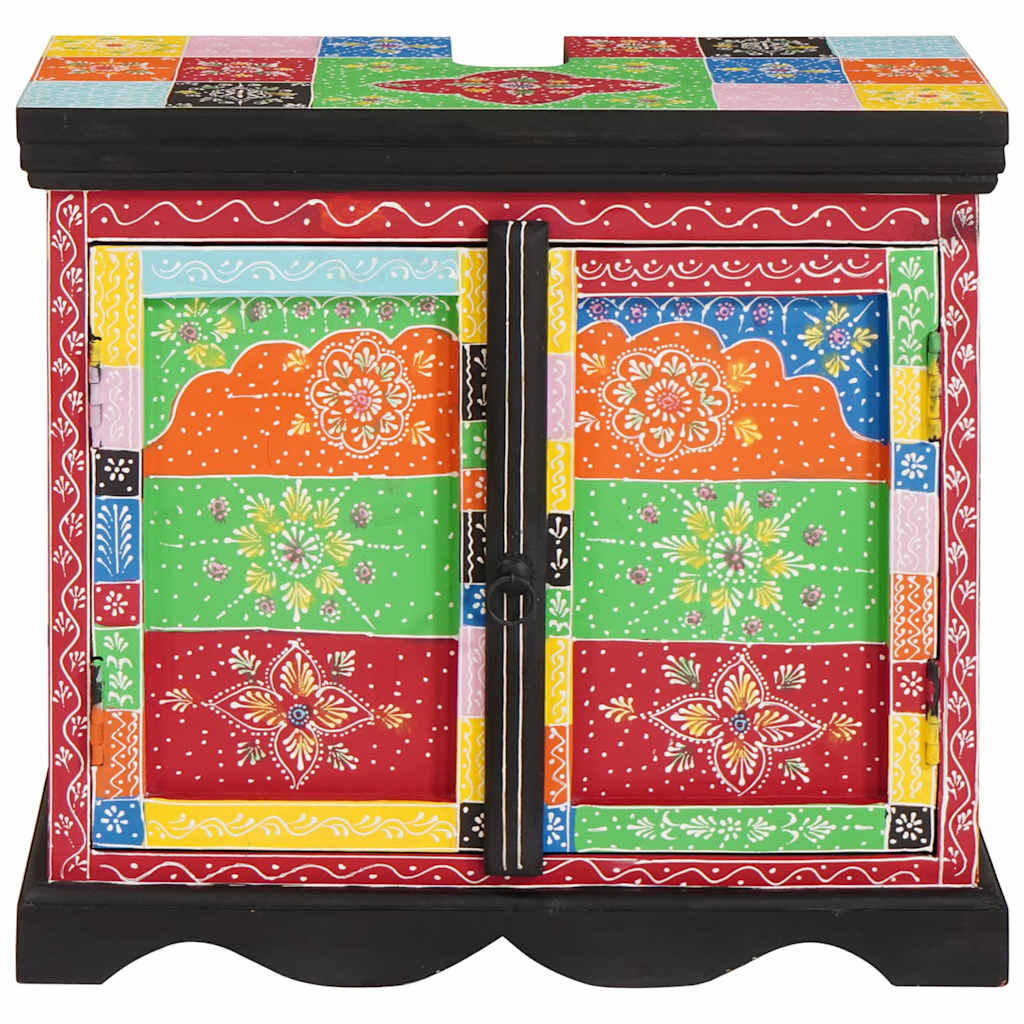 Wastafelkast Bruin 60 x 35 x 55 cm Massief Mango Hout is nu te koop bij PeponiXL, paradijselijk wonen!