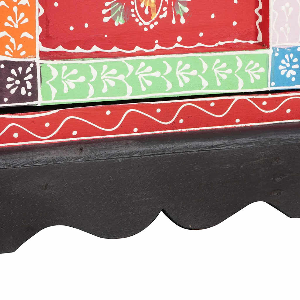 Ladekast Multikleur 30 x 30 x 90 cm Massief Mango Hout is nu te koop bij PeponiXL, paradijselijk wonen!