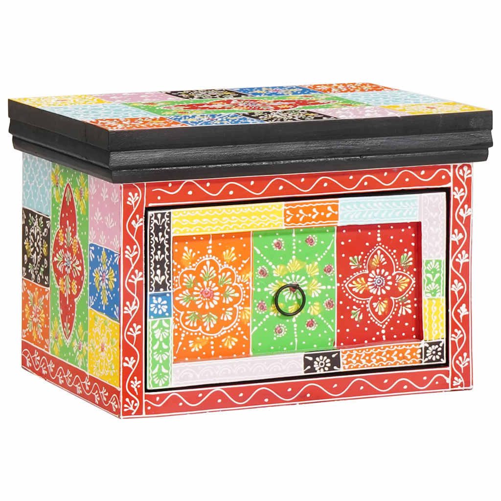 Nachtkastje met lade Multikleur 40 x 30 x 28 cm is nu te koop bij PeponiXL, paradijselijk wonen!