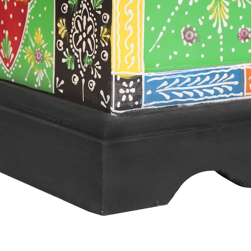 Opbergbox Multikleur 40 x 30 x 30 cm Massief mangohout is nu te koop bij PeponiXL, paradijselijk wonen!