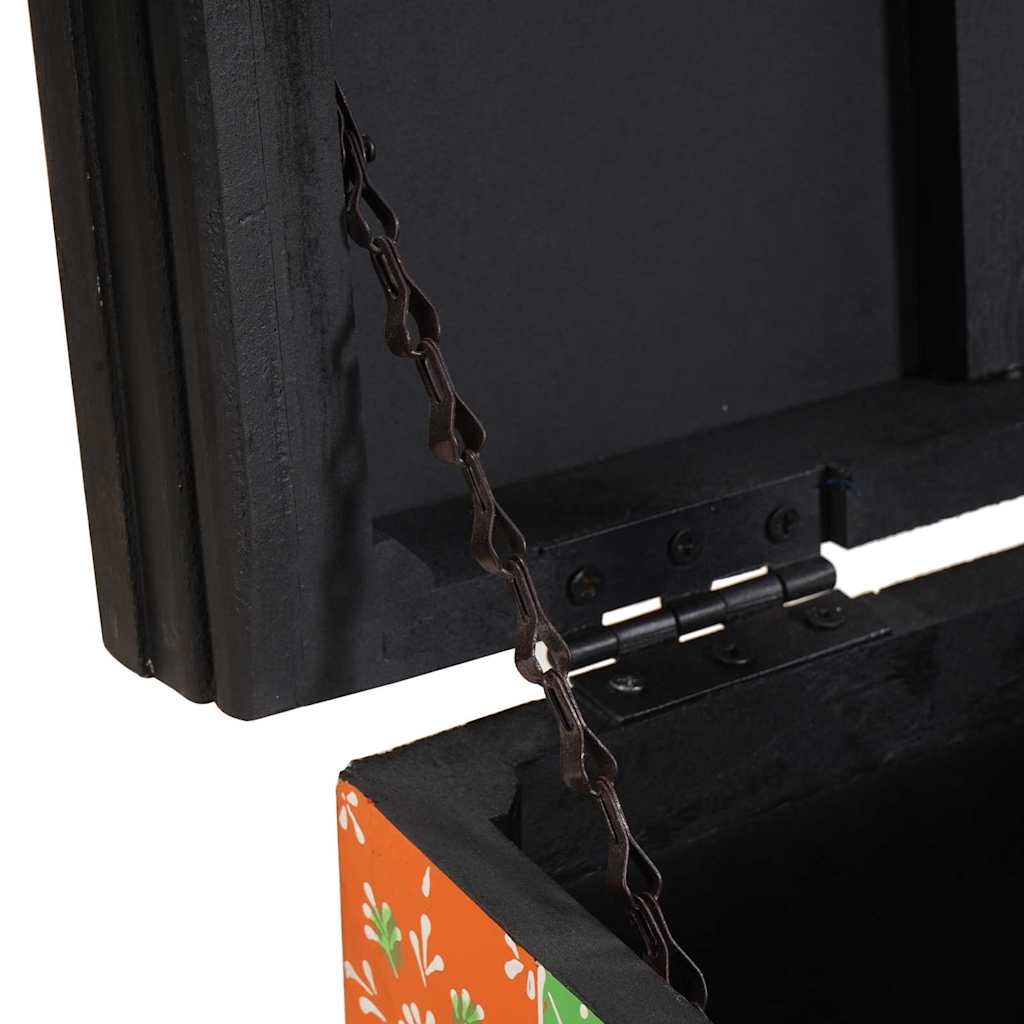 Opbergbox Multikleur 40 x 30 x 30 cm Massief mangohout is nu te koop bij PeponiXL, paradijselijk wonen!