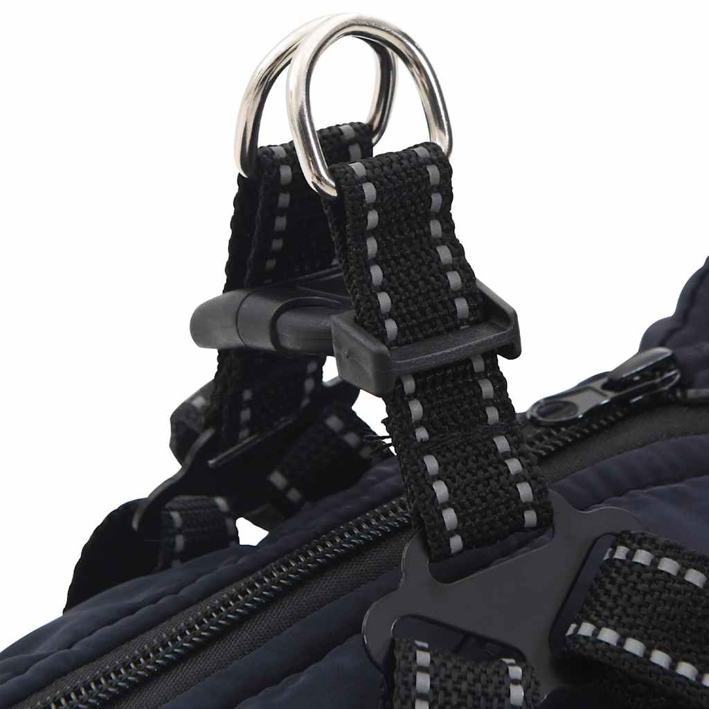 Hondenjas met harnas waterdicht reflecterend marineblauw L24 is nu te koop bij PeponiXL, paradijselijk wonen!