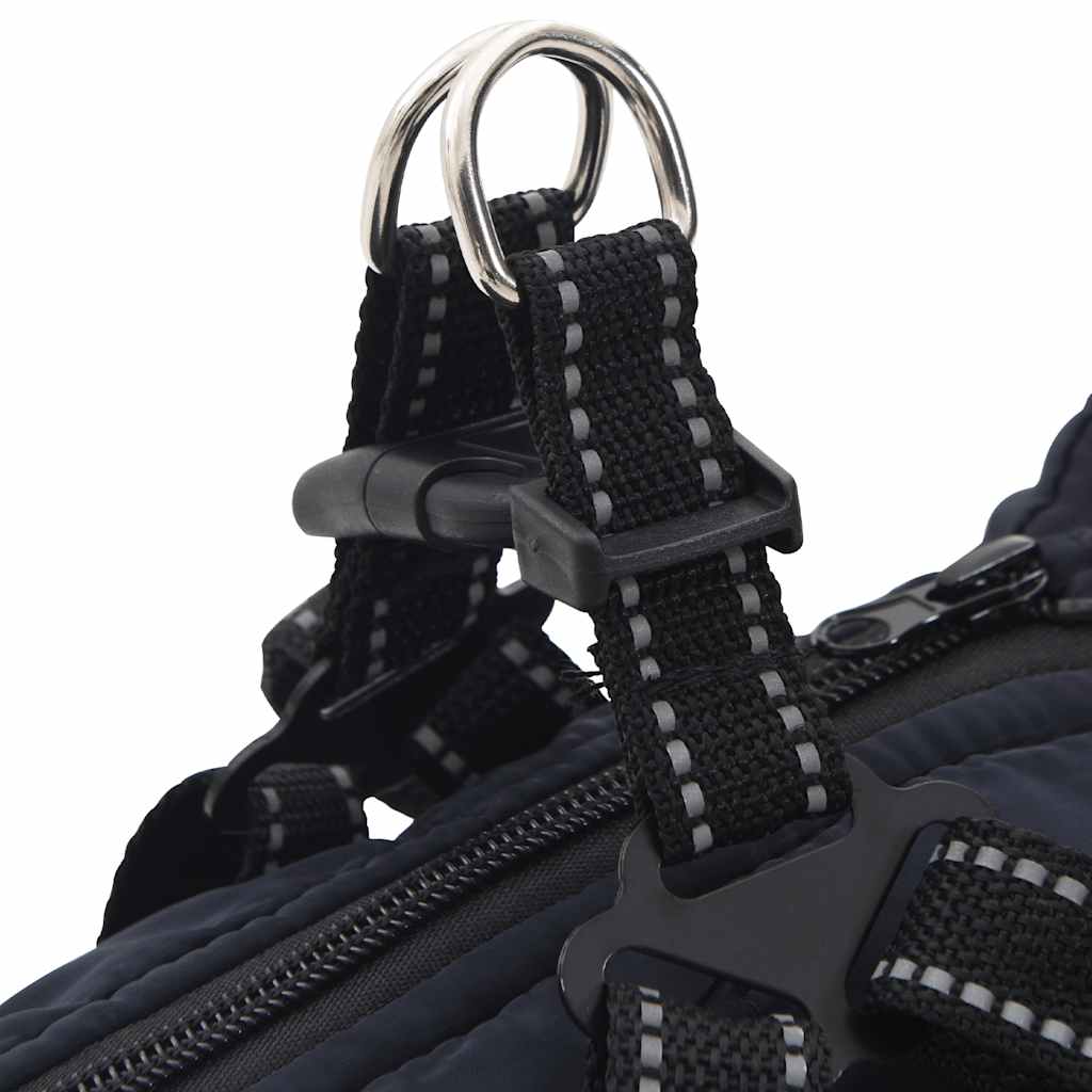 Hondenjas met harnas waterdicht reflecterend marineblauw L28 is nu te koop bij PeponiXL, paradijselijk wonen!