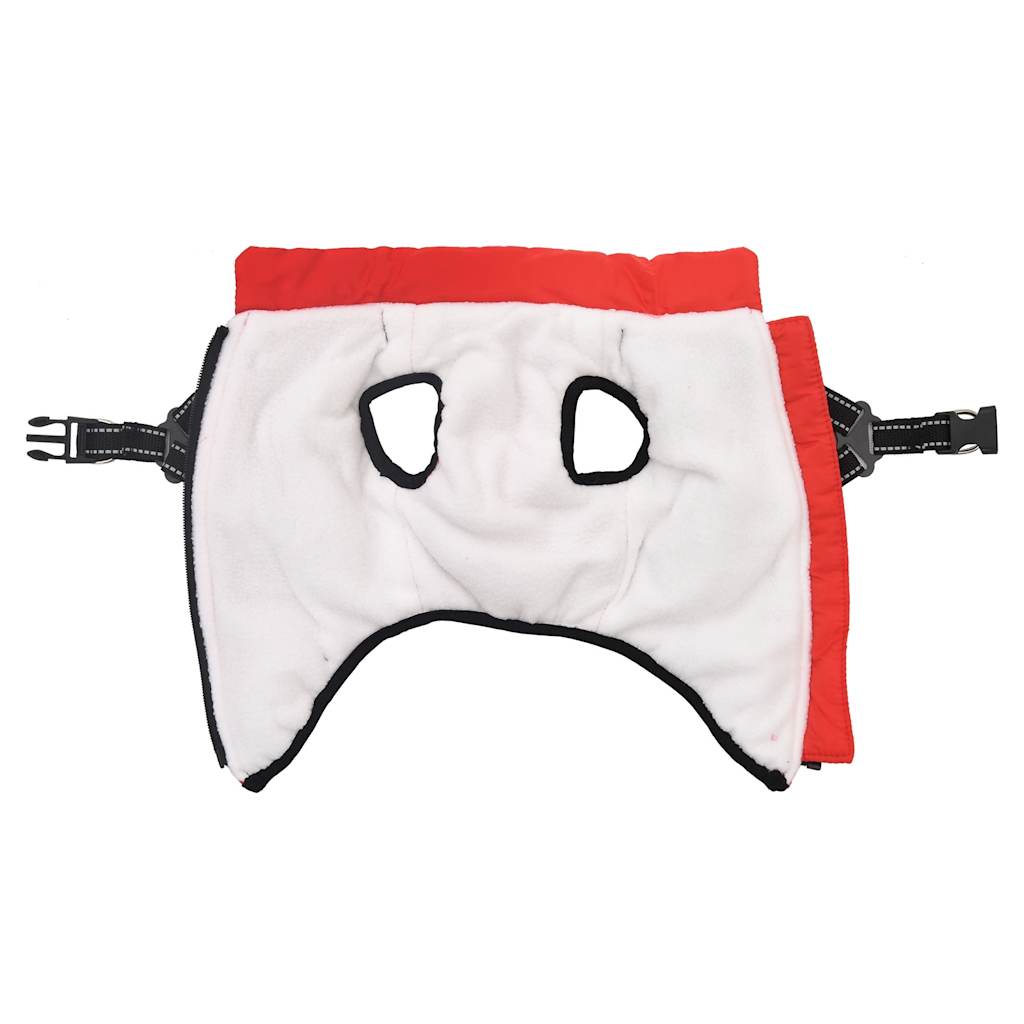 Hondenjas met harnas waterdicht reflecterend rood L36 is nu te koop bij PeponiXL, paradijselijk wonen!