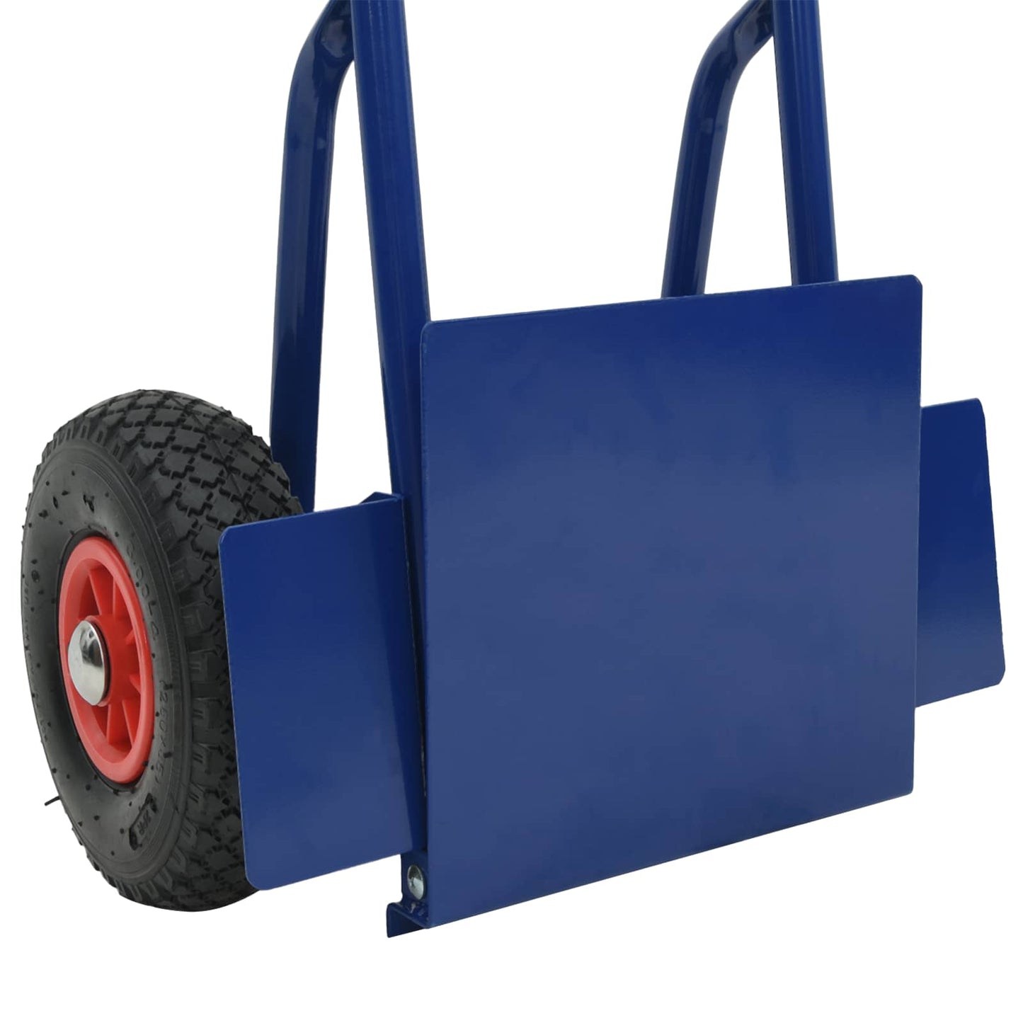 Uittrekbare handkar Blauw en Rood 49,5 x 53 x 114 cm Staal is nu te koop bij PeponiXL, paradijselijk wonen!