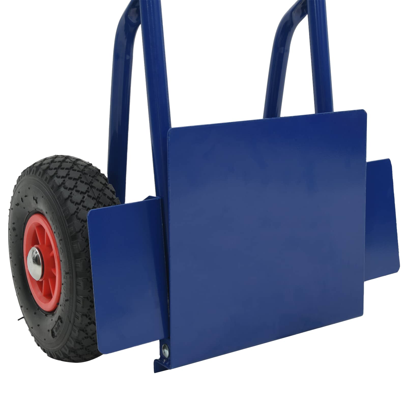 Uittrekbare handkar Blauw en Rood 49,5 x 53 x 114 cm Staal is nu te koop bij PeponiXL, paradijselijk wonen!