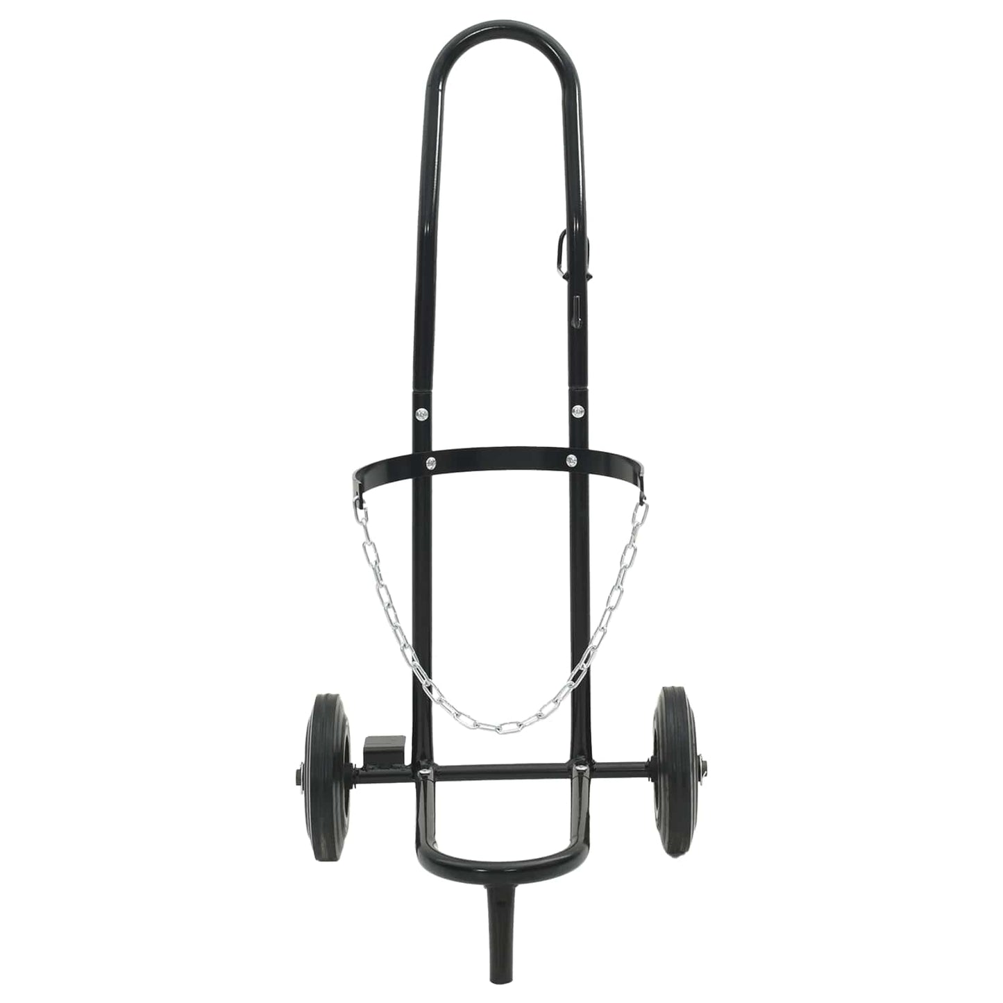 Handtrolley Zwart en Rood 49 x 49 x 101 cm Staal is nu te koop bij PeponiXL, paradijselijk wonen!