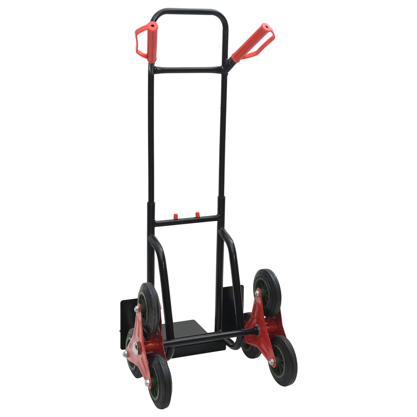 Handtrolley Zwart en Rood 64,5 x 49,5 x 114 cm Staal is nu te koop bij PeponiXL, paradijselijk wonen!