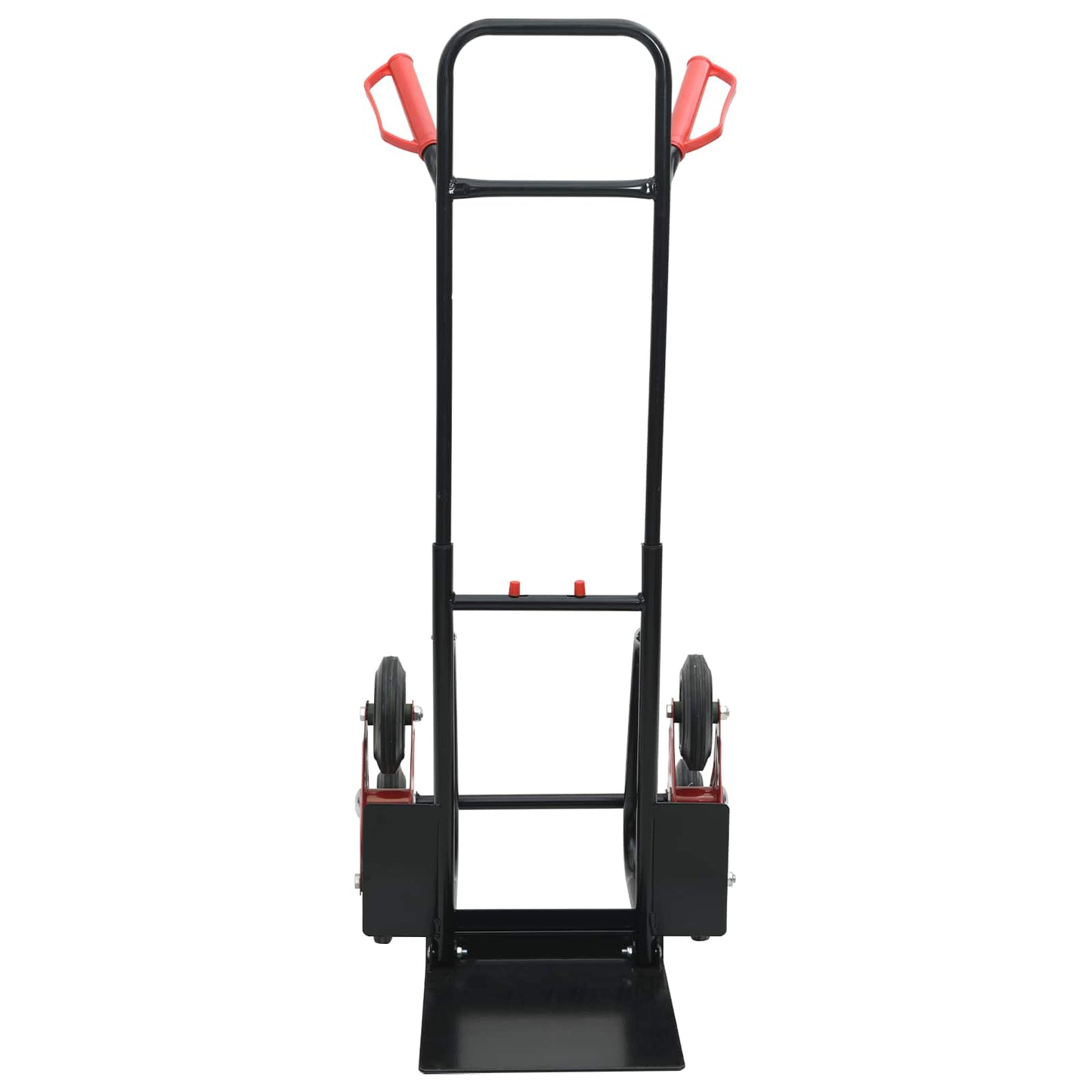 Handtrolley Zwart en Rood 64,5 x 49,5 x 114 cm Staal is nu te koop bij PeponiXL, paradijselijk wonen!