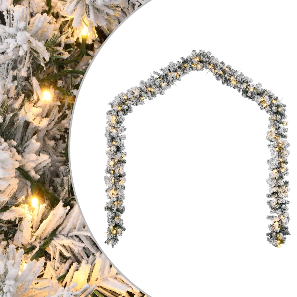 Kerstslinger met LED-lampjes groen 5 m PVC is nu te koop bij PeponiXL, paradijselijk wonen!