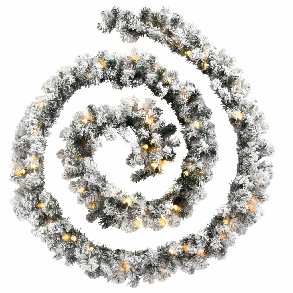 Kerstslinger met LED-lampjes groen 5 m PVC is nu te koop bij PeponiXL, paradijselijk wonen!