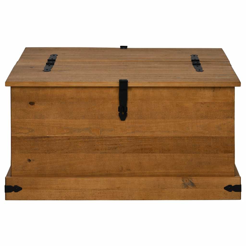 Opbergkist HALDEN 91x91x47 cm massief grenenhout is nu te koop bij PeponiXL, paradijselijk wonen!
