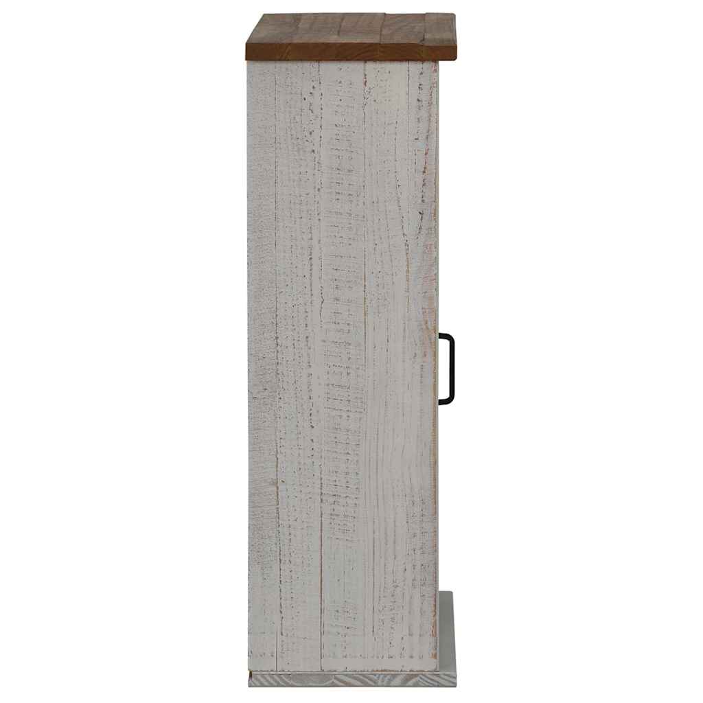 Bovenkast HALDEN met schuifdeur 49x22,5x70 cm grenenhout wit is nu te koop bij PeponiXL, paradijselijk wonen!
