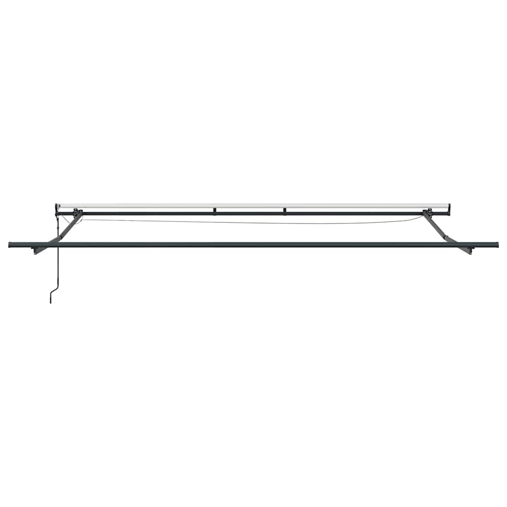 Luifel automatisch uittrekbaar met LED's 500x300 cm bordeaux is nu te koop bij PeponiXL, paradijselijk wonen!
