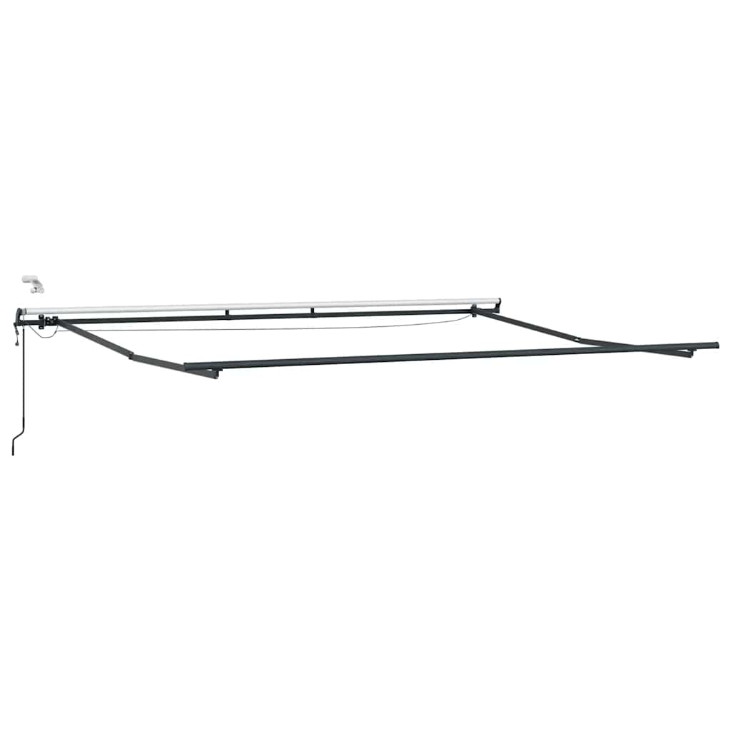 Luifel automatisch uittrekbaar met LED's 450x300 cm bruin is nu te koop bij PeponiXL, paradijselijk wonen!