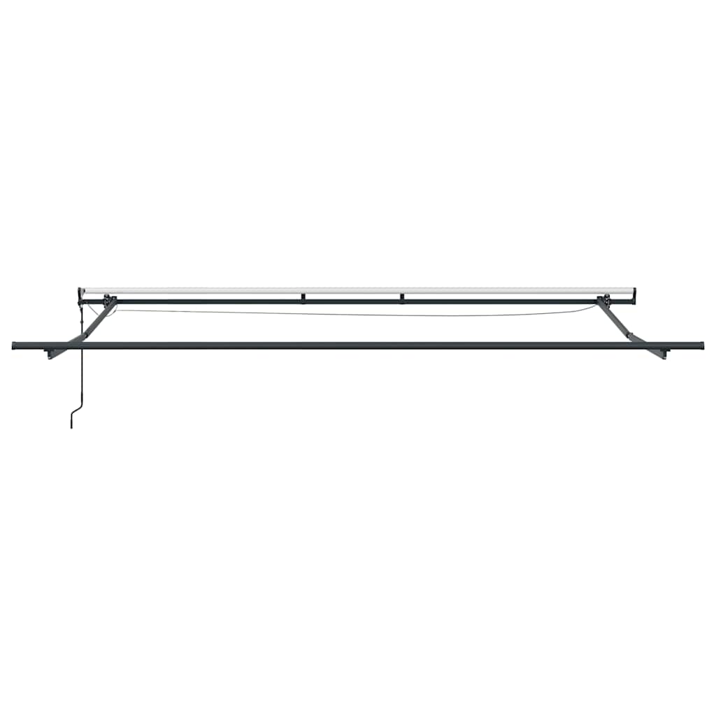 Luifel automatisch uittrekbaar met LED's 450x300 cm bruin is nu te koop bij PeponiXL, paradijselijk wonen!