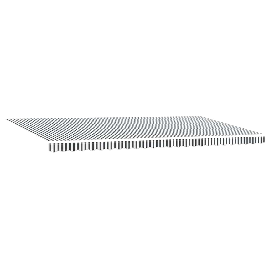 Luifel handmatig uittrekbaar en LED 600x300 cm antraciet en wit is nu te koop bij PeponiXL, paradijselijk wonen!
