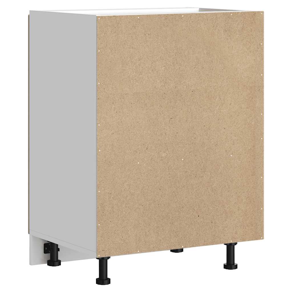 Spoelbakonderkast Kalmar 60x46x81,5cm bewerkt hout sonoma eiken is nu te koop bij PeponiXL, paradijselijk wonen!