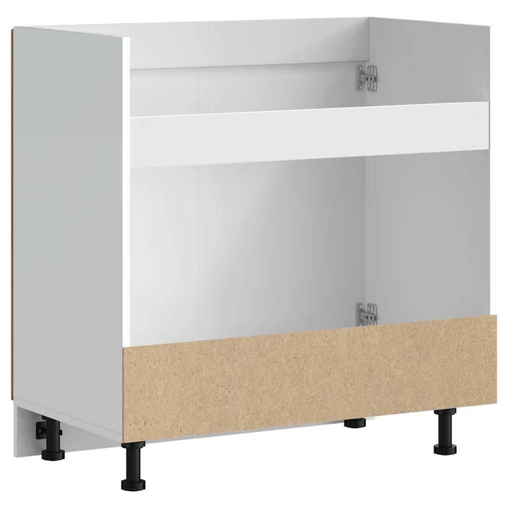 Spoelbakonderkast Kalmar 80x46x81,5 cm bewerkt hout oud hout is nu te koop bij PeponiXL, paradijselijk wonen!