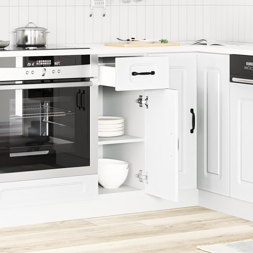 Onderkast Kalmar bewerkt hout wit is nu te koop bij PeponiXL, paradijselijk wonen!