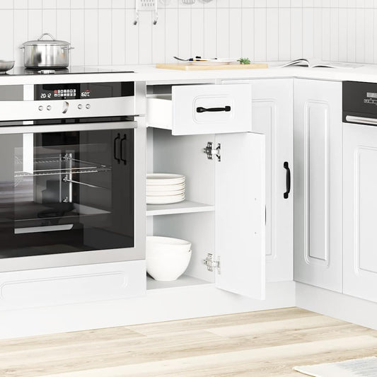 Onderkast Kalmar bewerkt hout wit is nu te koop bij PeponiXL, paradijselijk wonen!