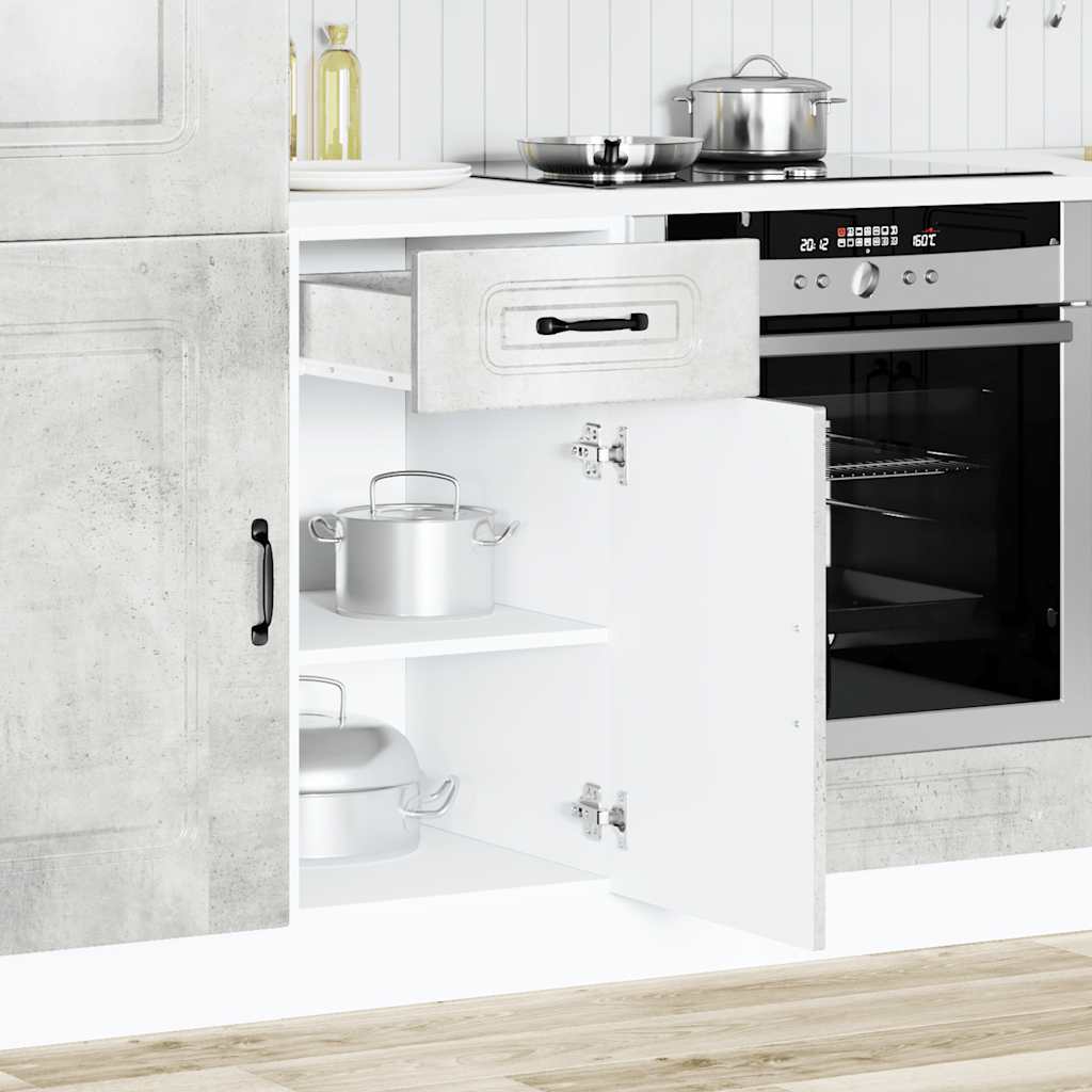Onderkast Kalmar bewerkt hout betongrijs is nu te koop bij PeponiXL, paradijselijk wonen!