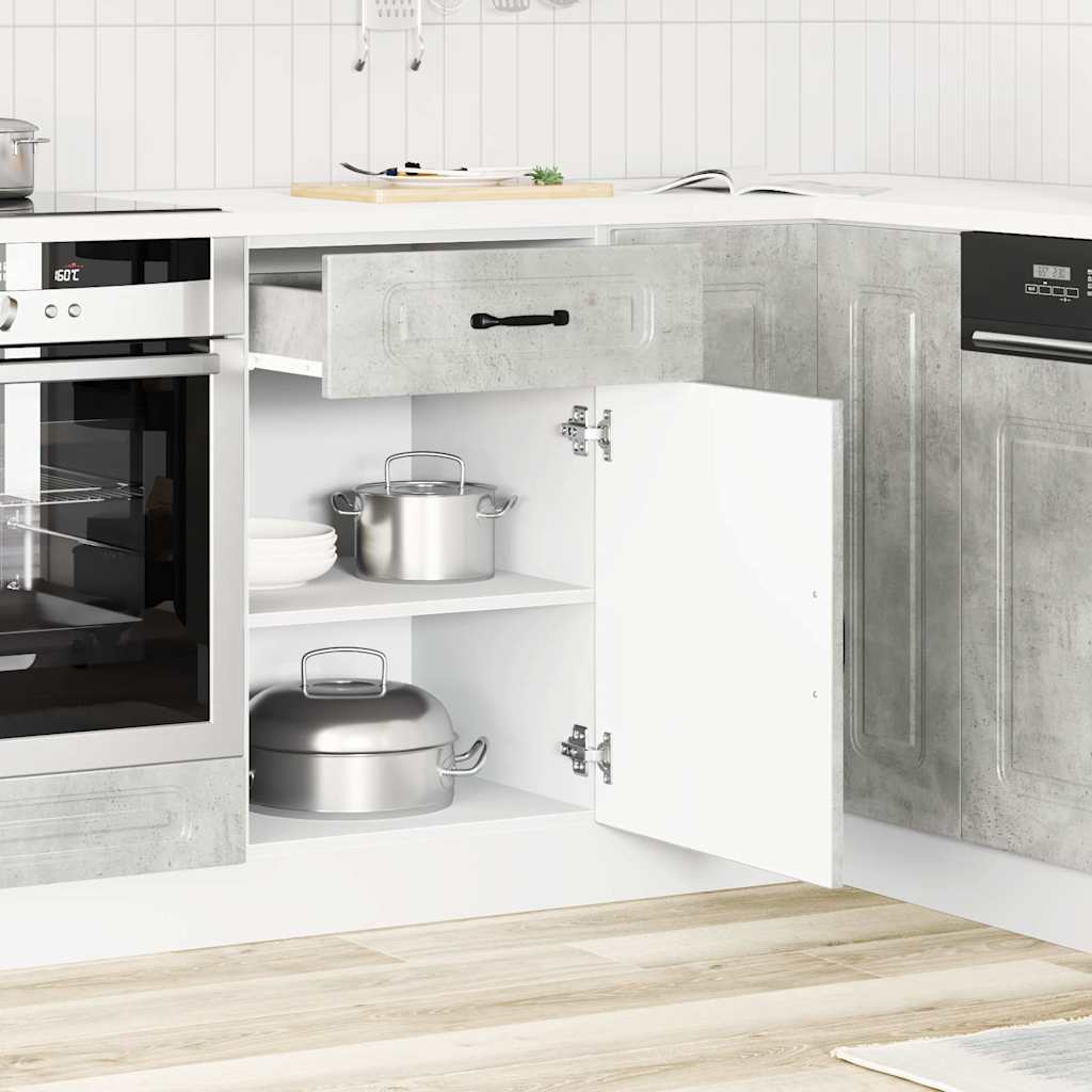 Onderkast Kalmar bewerkt hout betongrijs is nu te koop bij PeponiXL, paradijselijk wonen!