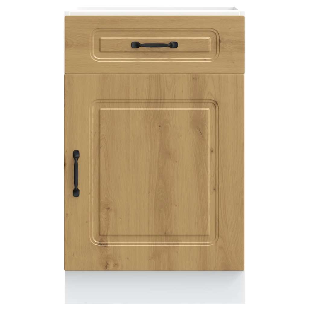 Onderkast Kalmar bewerkt hout artisanaal eikenkleur is nu te koop bij PeponiXL, paradijselijk wonen!
