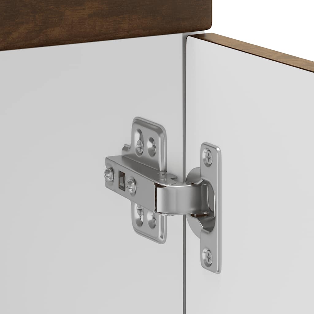 Onderkast Kalmar bewerkt hout gerookt eikenkleurig is nu te koop bij PeponiXL, paradijselijk wonen!