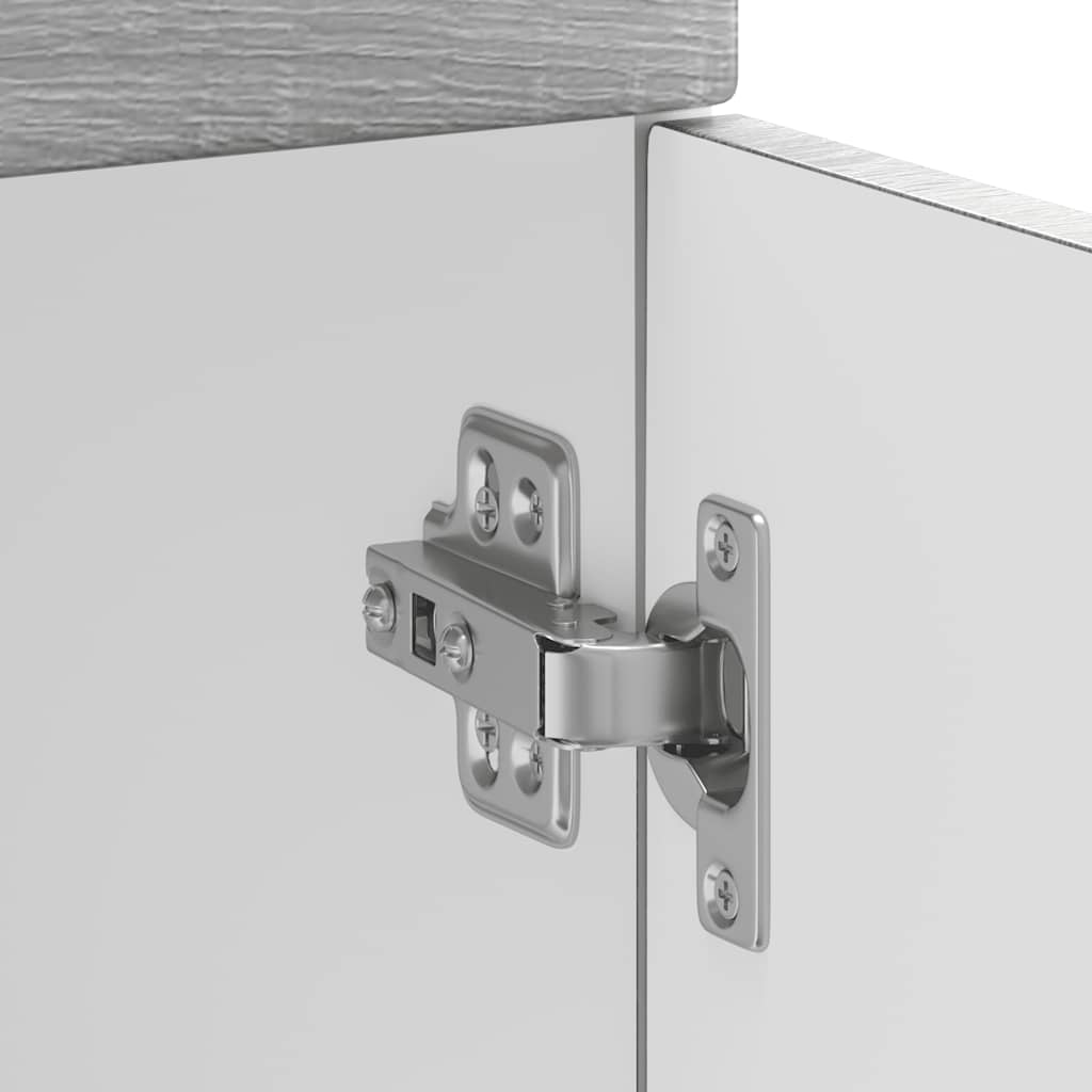 Onderkast Kalmar bewerkt hout grijs sonoma eiken is nu te koop bij PeponiXL, paradijselijk wonen!