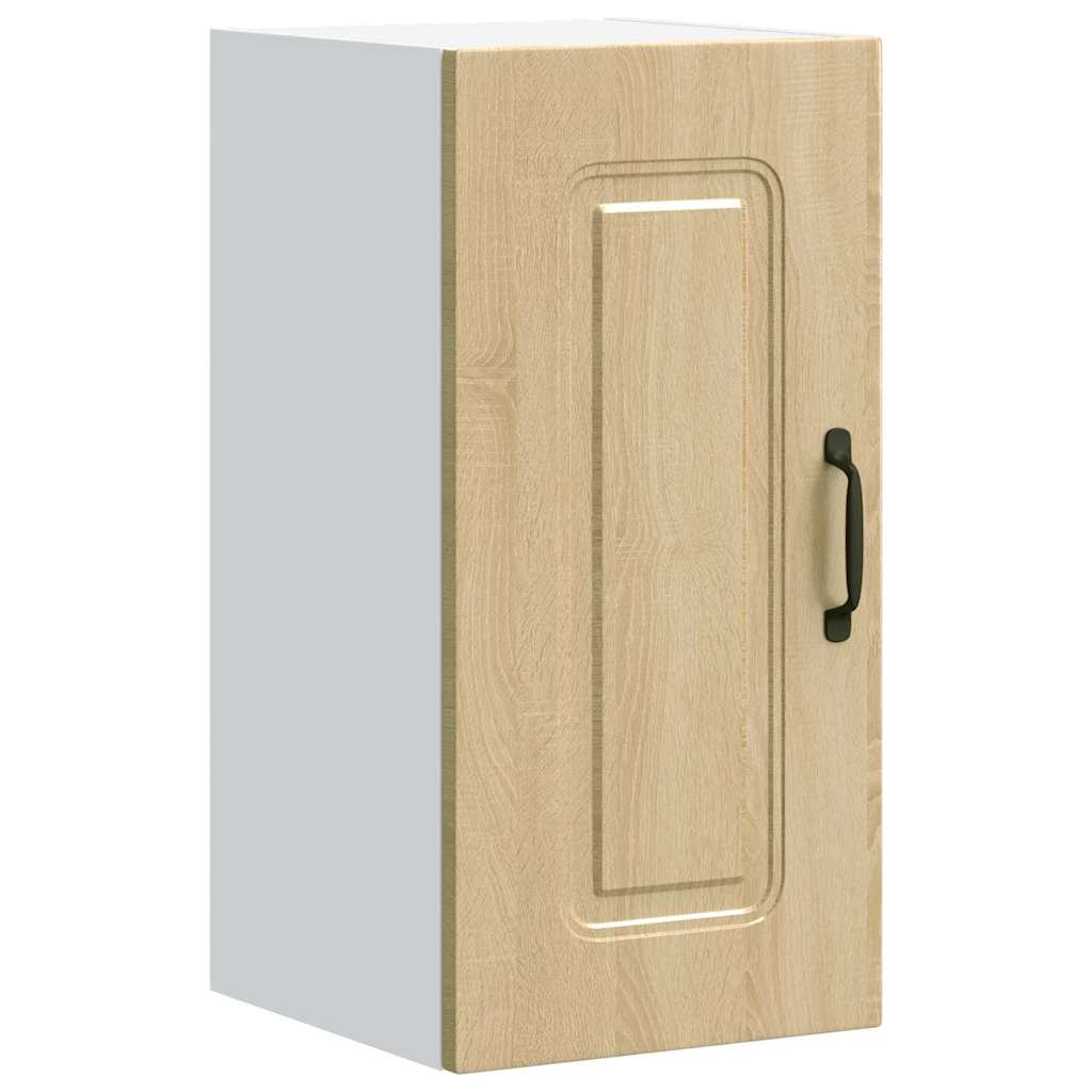 Keukenbovenkast Kalmar bewerkt hout sonoma eikenkleurig is nu te koop bij PeponiXL, paradijselijk wonen!