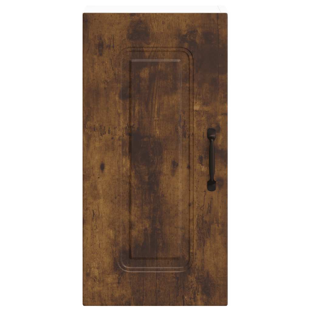 Keukenbovenkast Kalmar bewerkt hout gerookt eikenkleurig is nu te koop bij PeponiXL, paradijselijk wonen!