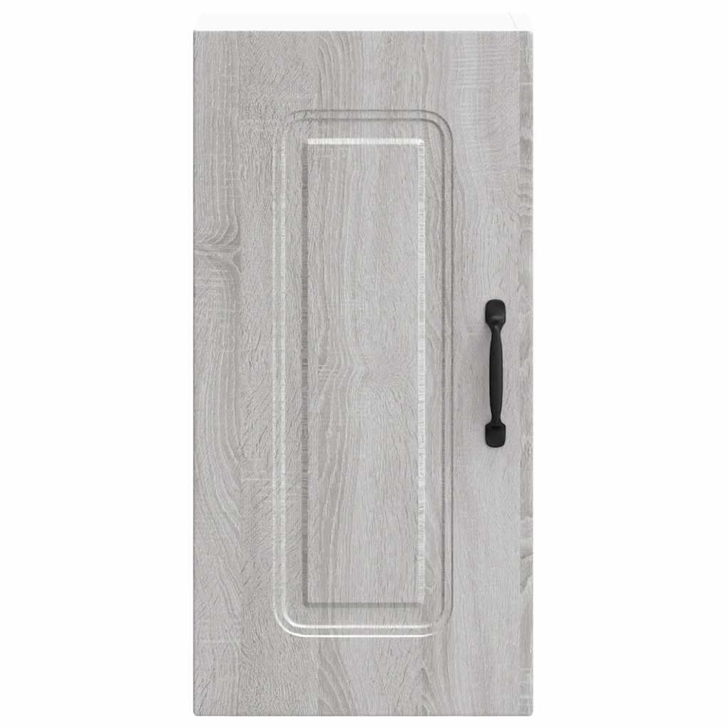 Keukenbovenkast Kalmar bewerkt hout grijs sonoma eiken is nu te koop bij PeponiXL, paradijselijk wonen!