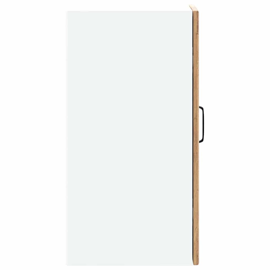 Keukenbovenkast Kalmar bewerkt hout oud houtkleurig is nu te koop bij PeponiXL, paradijselijk wonen!