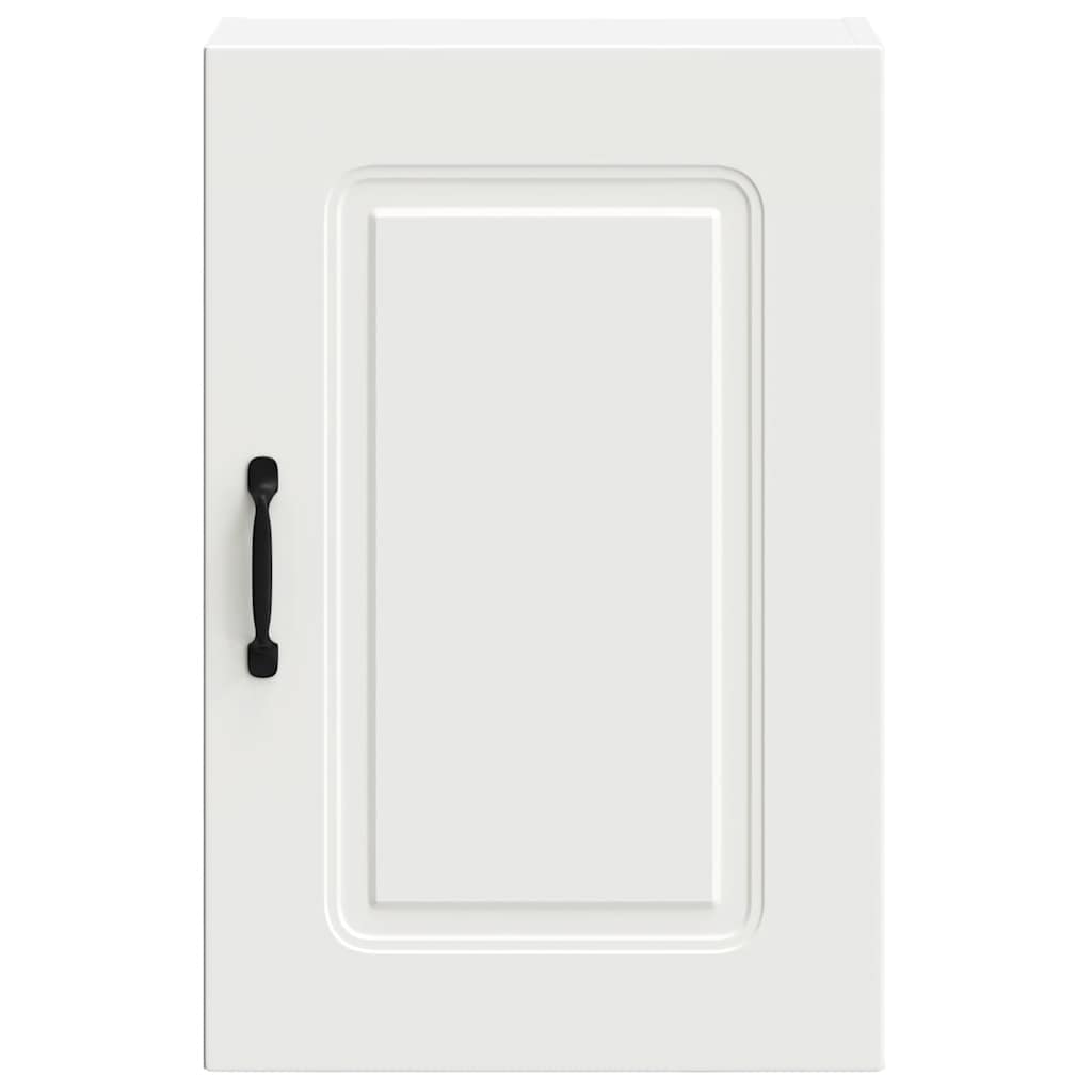 Keukenbovenkast Kalmar bewerkt hout wit is nu te koop bij PeponiXL, paradijselijk wonen!
