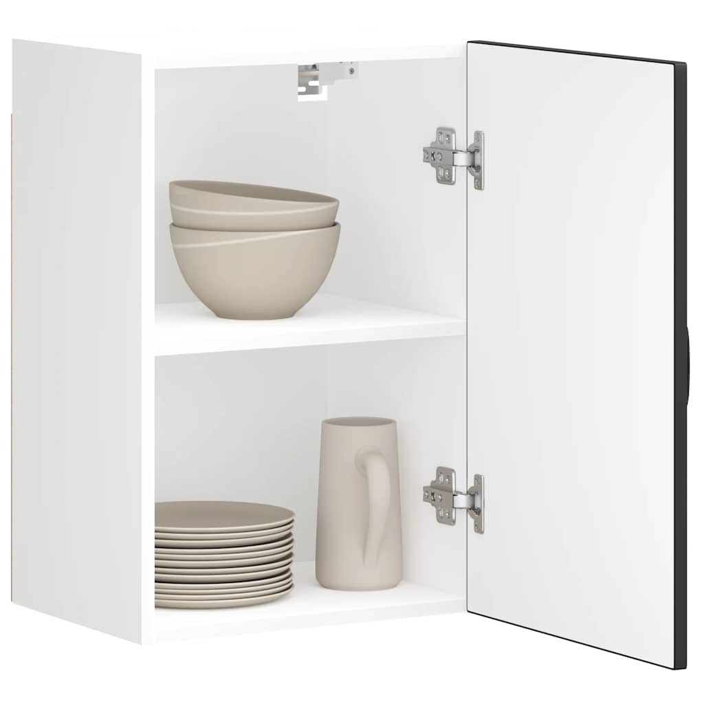Keukenbovenkast Kalmar bewerkt hout zwart is nu te koop bij PeponiXL, paradijselijk wonen!