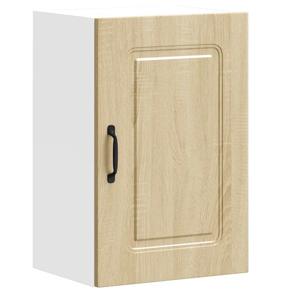 Keukenbovenkast Kalmar bewerkt hout sonoma eikenkleurig is nu te koop bij PeponiXL, paradijselijk wonen!