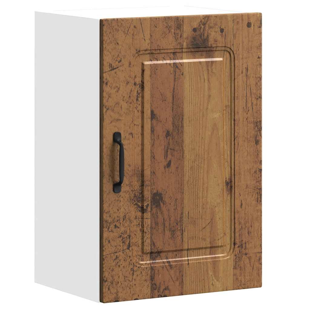 Keukenbovenkast Kalmar bewerkt hout oud houtkleurig is nu te koop bij PeponiXL, paradijselijk wonen!