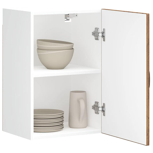 Keukenbovenkast Kalmar bewerkt hout oud houtkleurig is nu te koop bij PeponiXL, paradijselijk wonen!