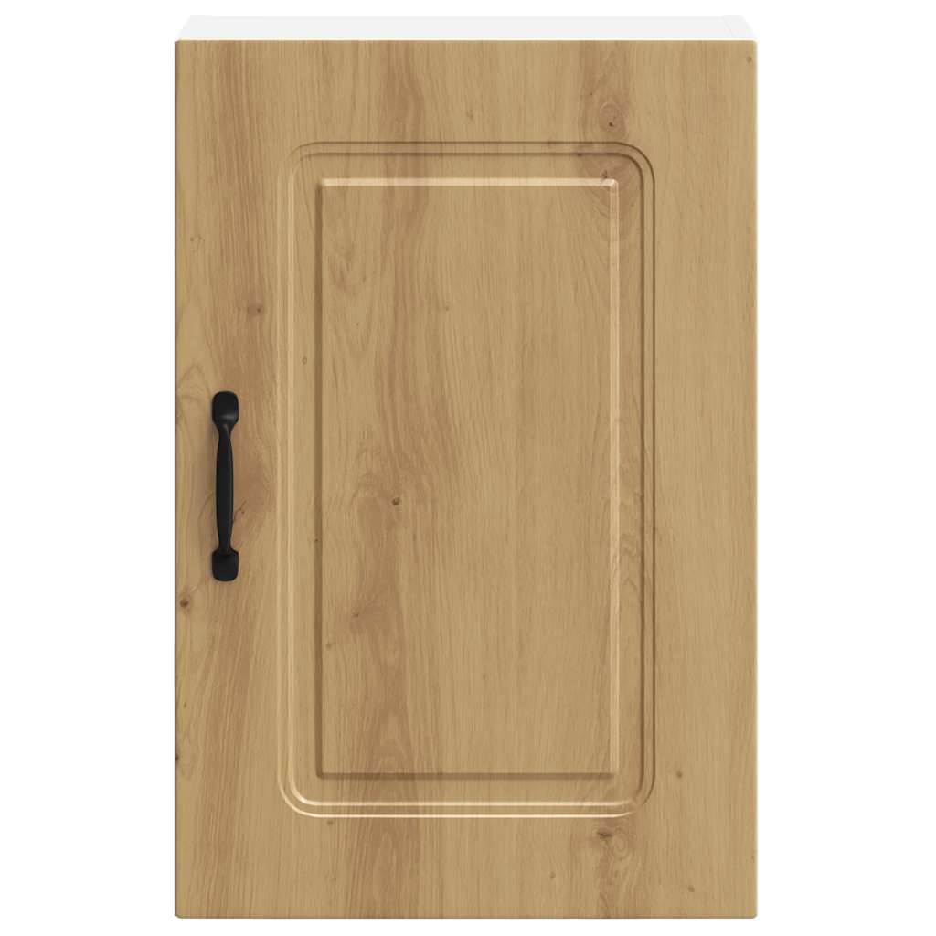 Keukenbovenkast Kalmar bewerkt hout artisanaal eikenkleur is nu te koop bij PeponiXL, paradijselijk wonen!