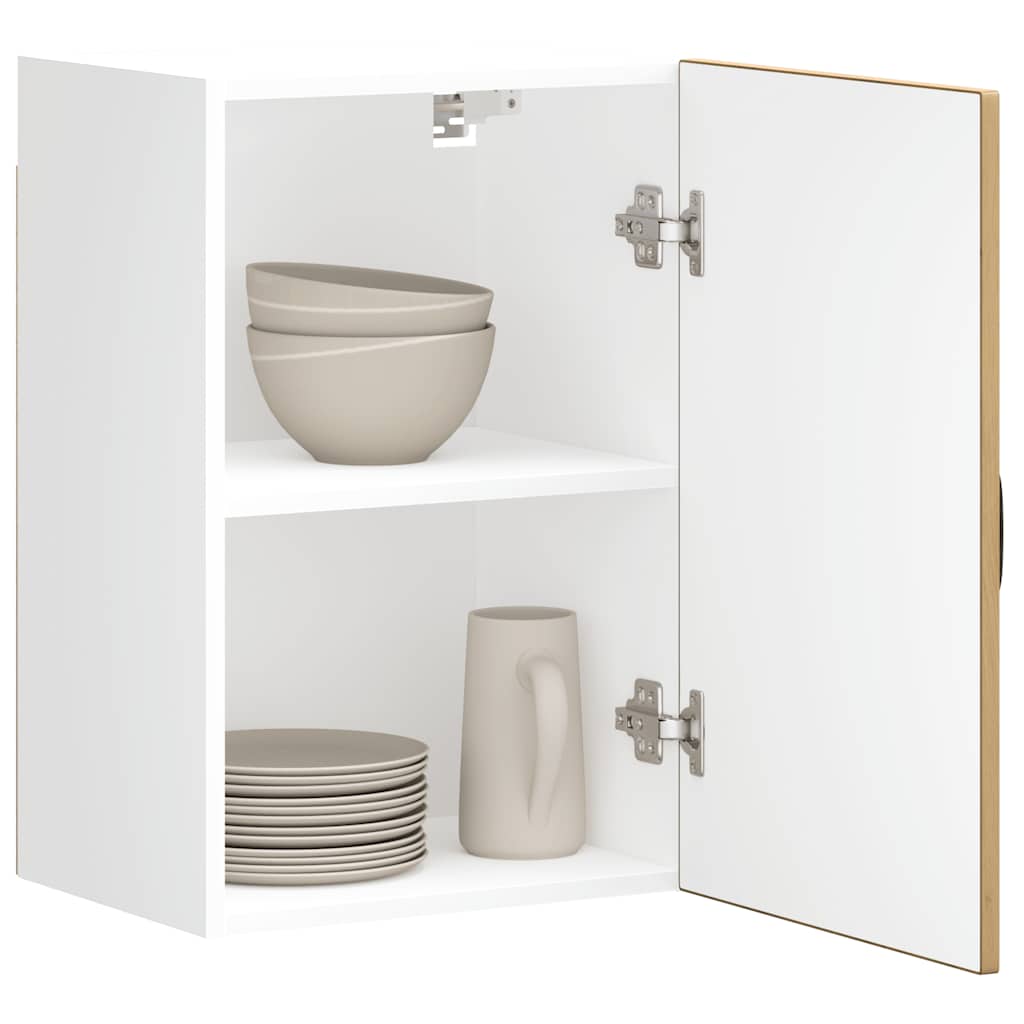 Keukenbovenkast Kalmar bewerkt hout artisanaal eikenkleur is nu te koop bij PeponiXL, paradijselijk wonen!