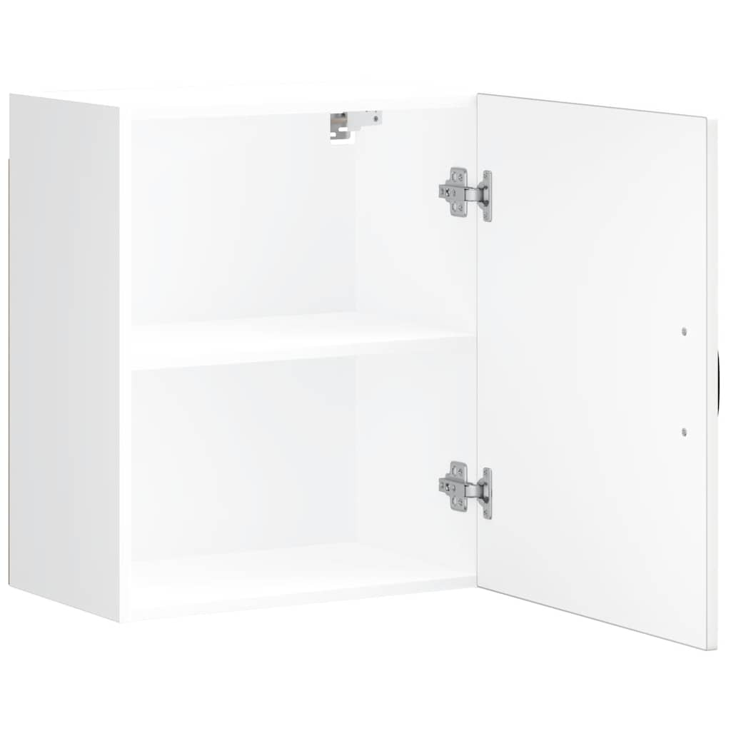 Keukenbovenkast Kalmar bewerkt hout wit is nu te koop bij PeponiXL, paradijselijk wonen!